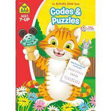 School Zone An Activity Zone Codes & Puzzles Ages 7-Up - Spectrawide Bookstore
