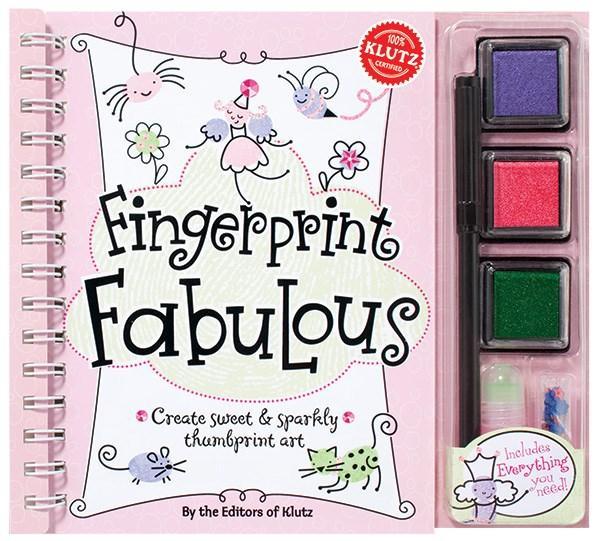 Fingerprint Fabulous - Create Sweet and Sparkly Thumbprint Art - Spectrawide Bookstore