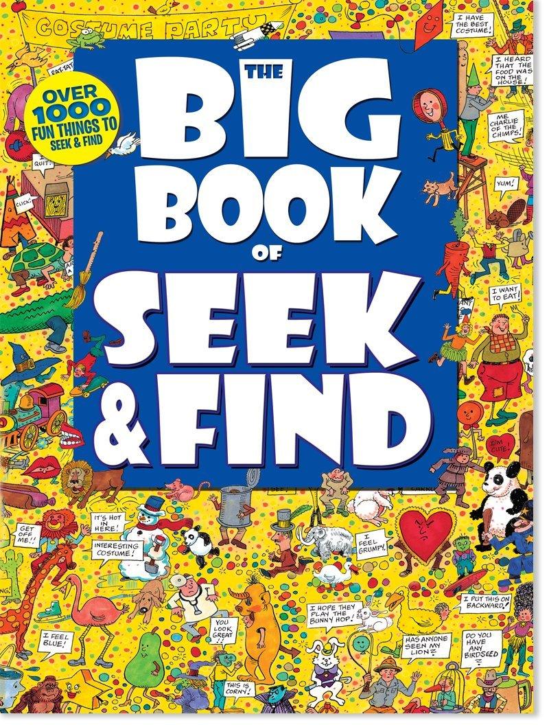 The Big Book of Seek & Find - Over 1000 Fun Things to Seek & Find - Spectrawide Bookstore
