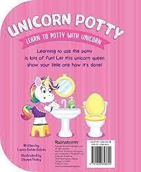 Unicorn Potty - Learn to Potty with Unicorn - Easy Step-By-Step Learning! - Spectrawide Bookstore