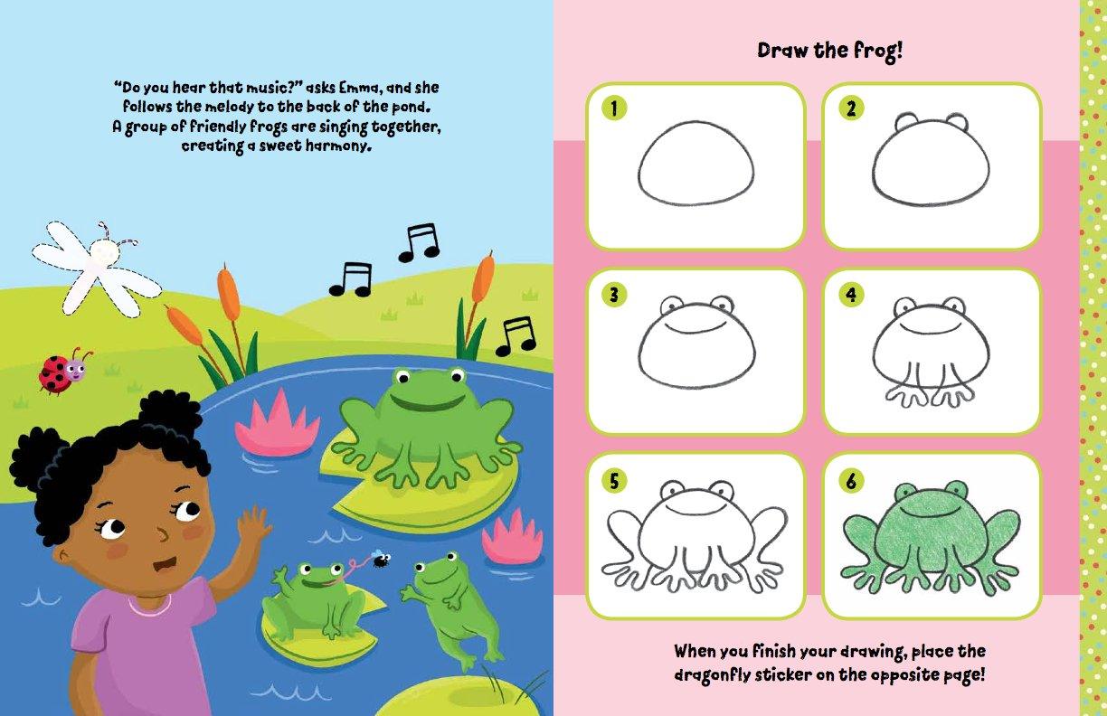 Watch Me Read and Draw - Things Girls Love: A step-by-step drawing & story book - Spectrawide Bookstore