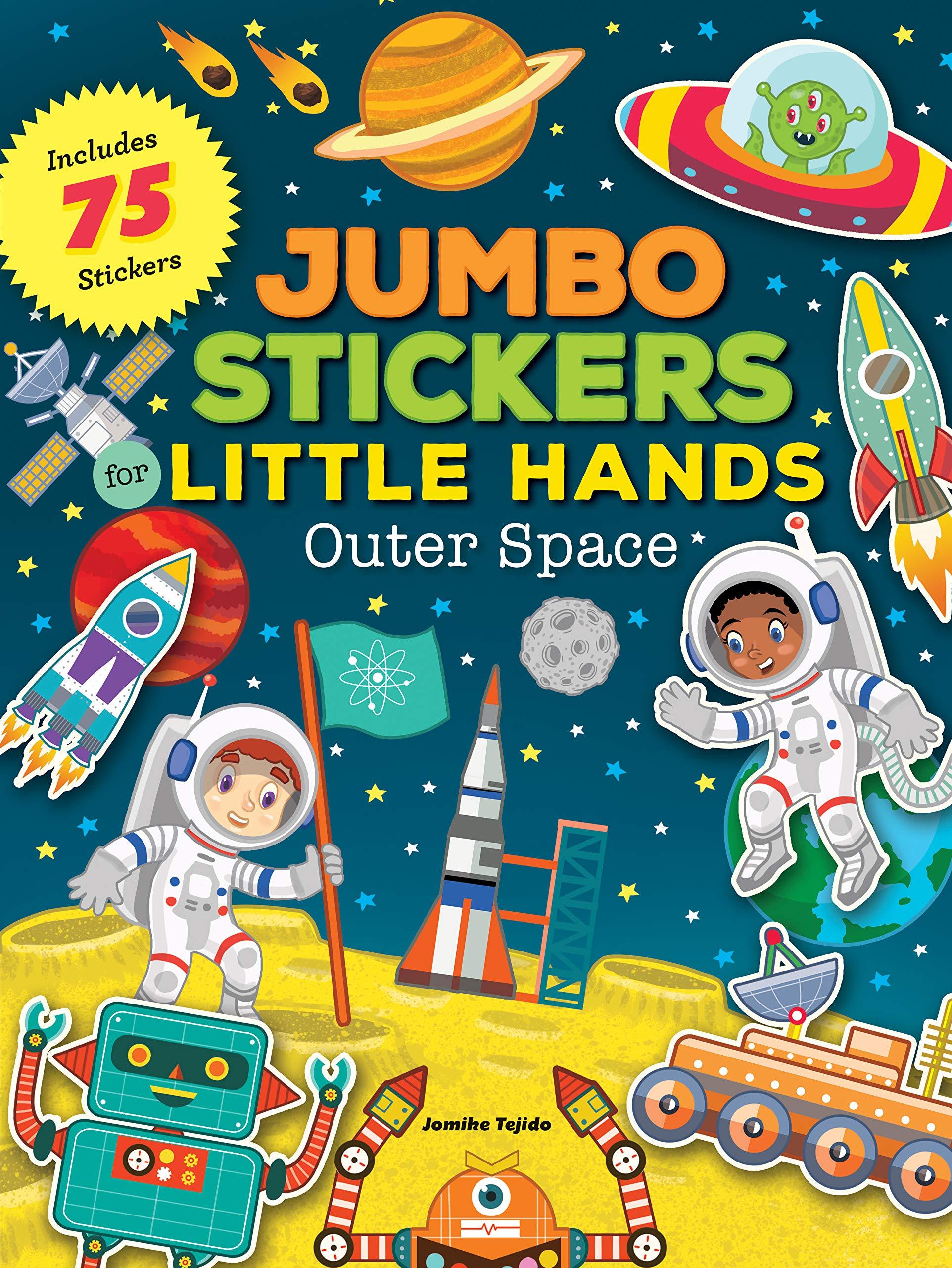 Jumbo Stickers for Little Hands - Outer Space - Spectrawide Bookstore