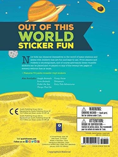 Jumbo Stickers for Little Hands - Outer Space - Spectrawide Bookstore