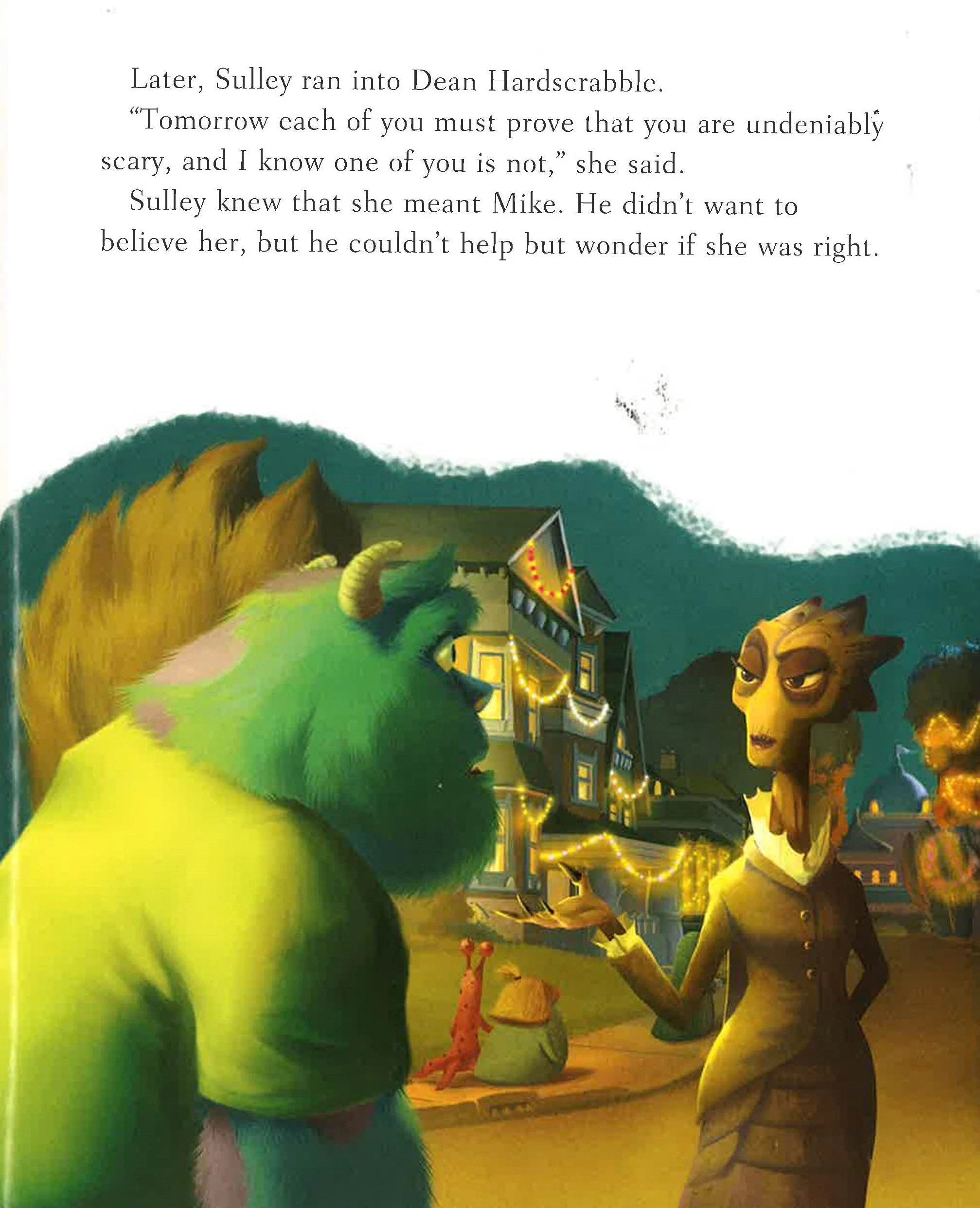 monsters university book Disney Pixar