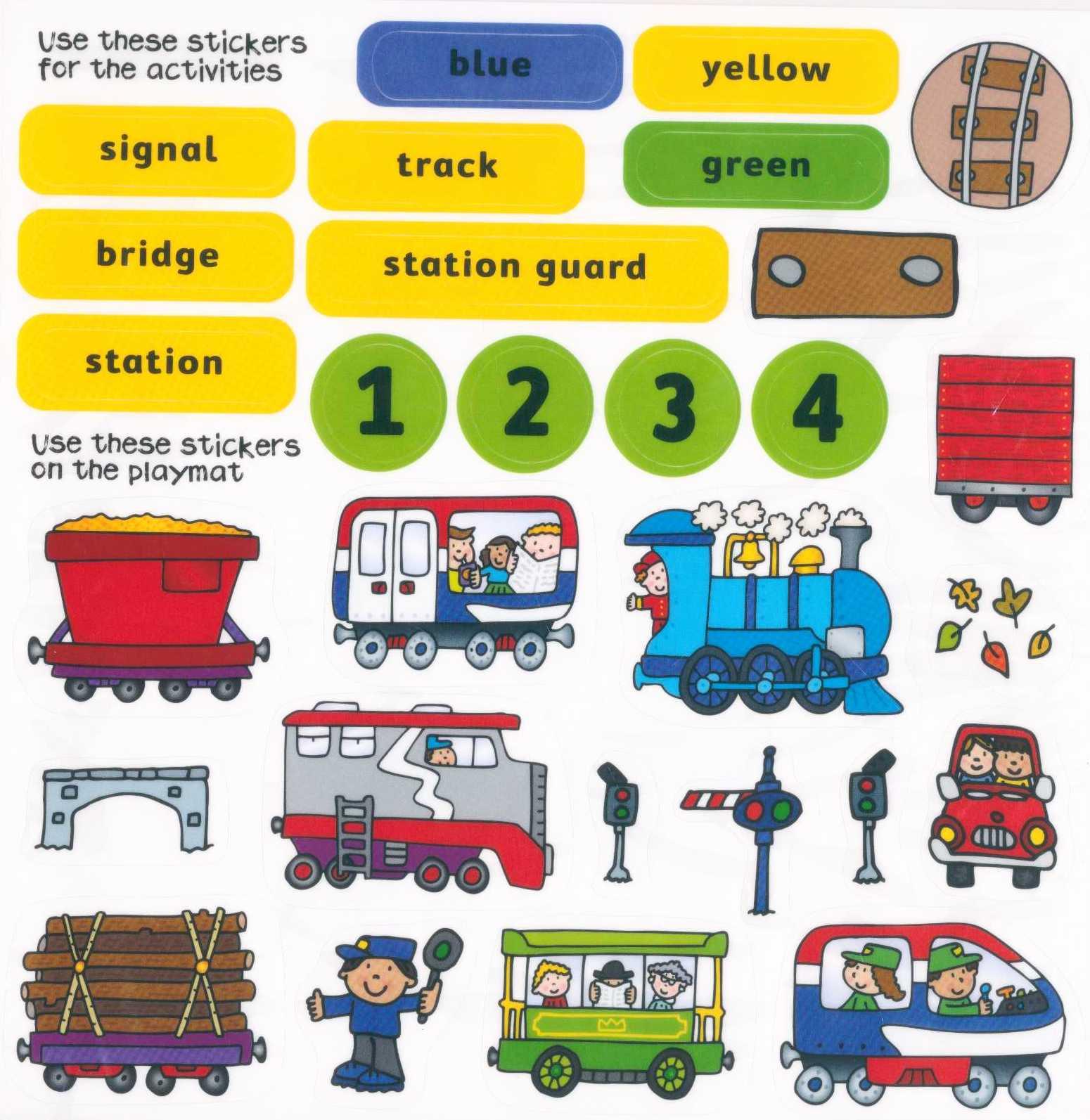 Sticker Playbook - Digger A Fold Out Activity Book - Spectrawide Bookstore