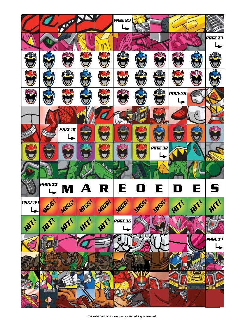 Power Rangers Dino Charge - 1001 Stickers - Spectrawide Bookstore