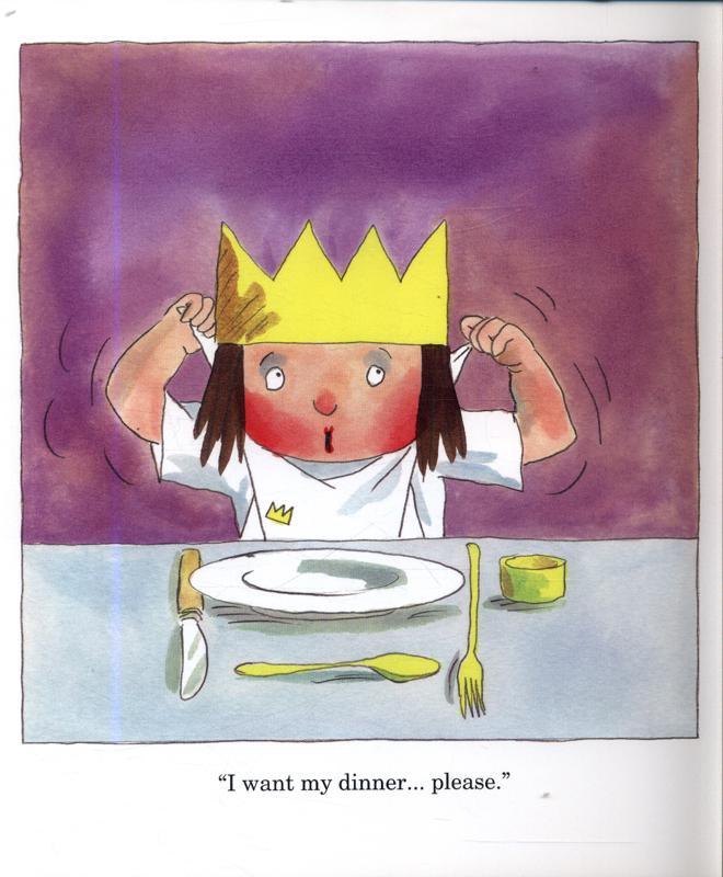 A Little Princess Story - I Want My Dinner! - Spectrawide Bookstore