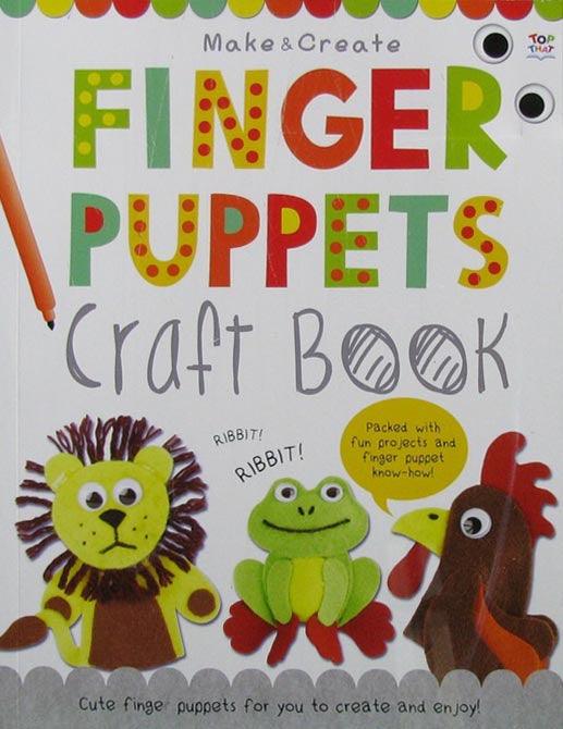 Make & Create Finger Puppets - Craft Book - Spectrawide Bookstore