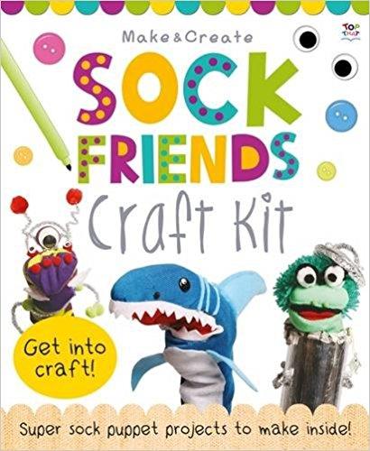 Make & Create Sock Friends - Craft Kit - Spectrawide Bookstore