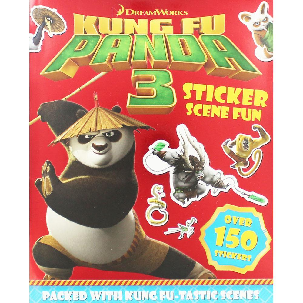 Kung Fu Panda 3 Sticker Scene Fun Over 150 Stickers Packed With Kung Fu Tastic Scenes - Spectrawide Bookstore