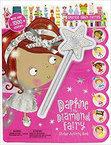 Sparkle Town Fairies Daphne the Diamond Fairy Sticker Activity Book - Spectrawide Bookstore