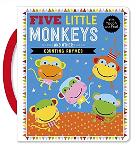 Five Little Monkeys and Other Counting Rhymes (Touch and Feel Bedtime Rhymes) - Spectrawide Bookstore