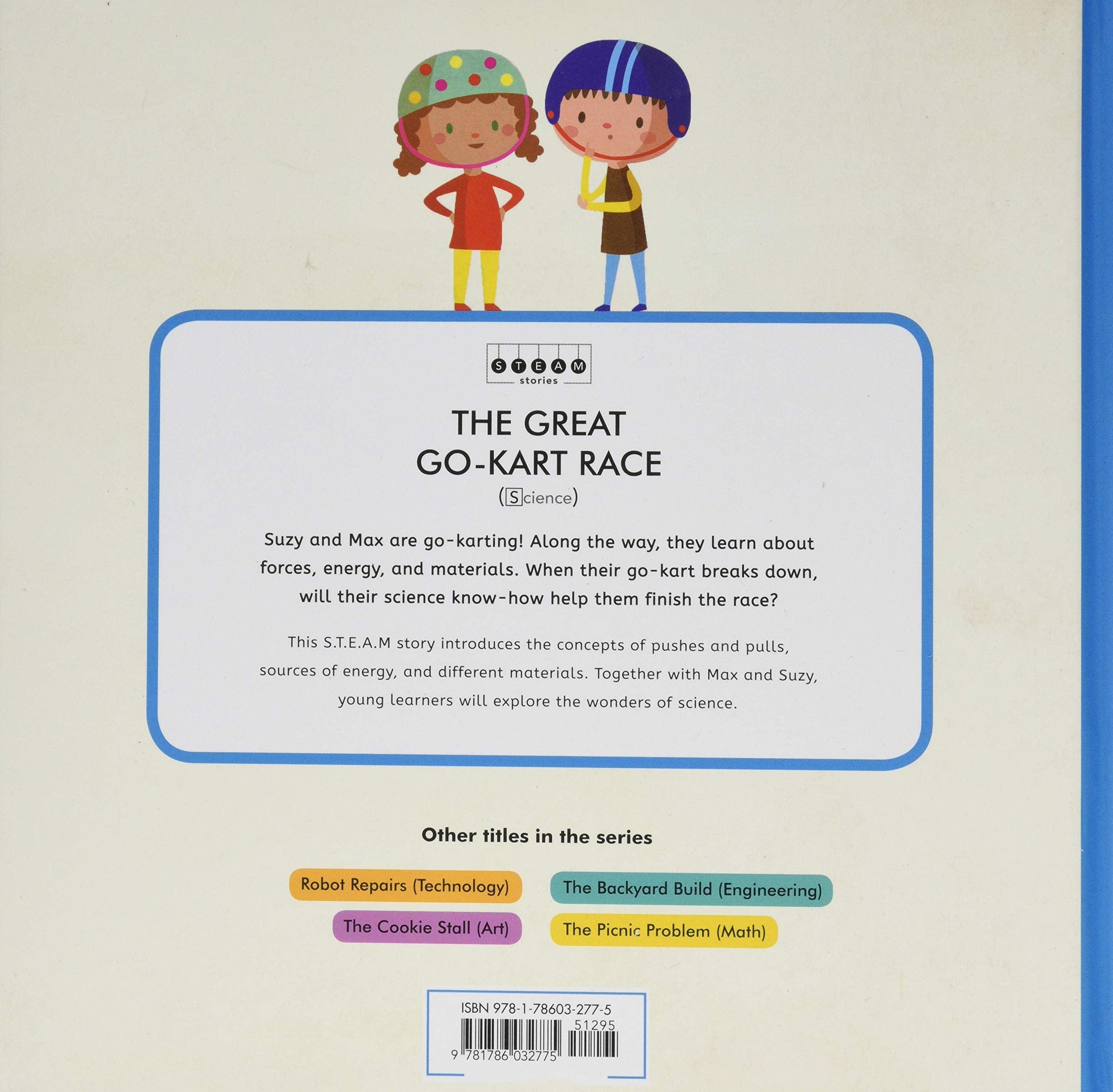STEAM Stories Science - The Great Go-Kart Race - Spectrawide Bookstore