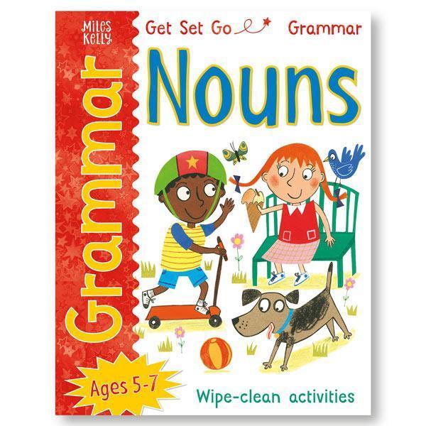 Get Set Go Grammar - Nouns ( Wipe-Clean) - Spectrawide Bookstore