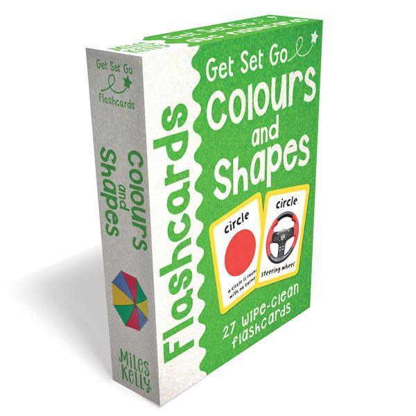 GET SET GO FLASHCARDS - COLOURS & SHAPES - Spectrawide Bookstore