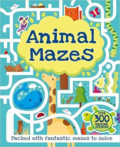 Animal Mazes with over 300 stickers - Spectrawide Bookstore