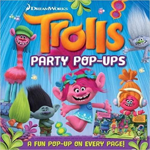 Trolls Party Pop-Ups A Fun Pop Up on Every Page - Spectrawide Bookstore