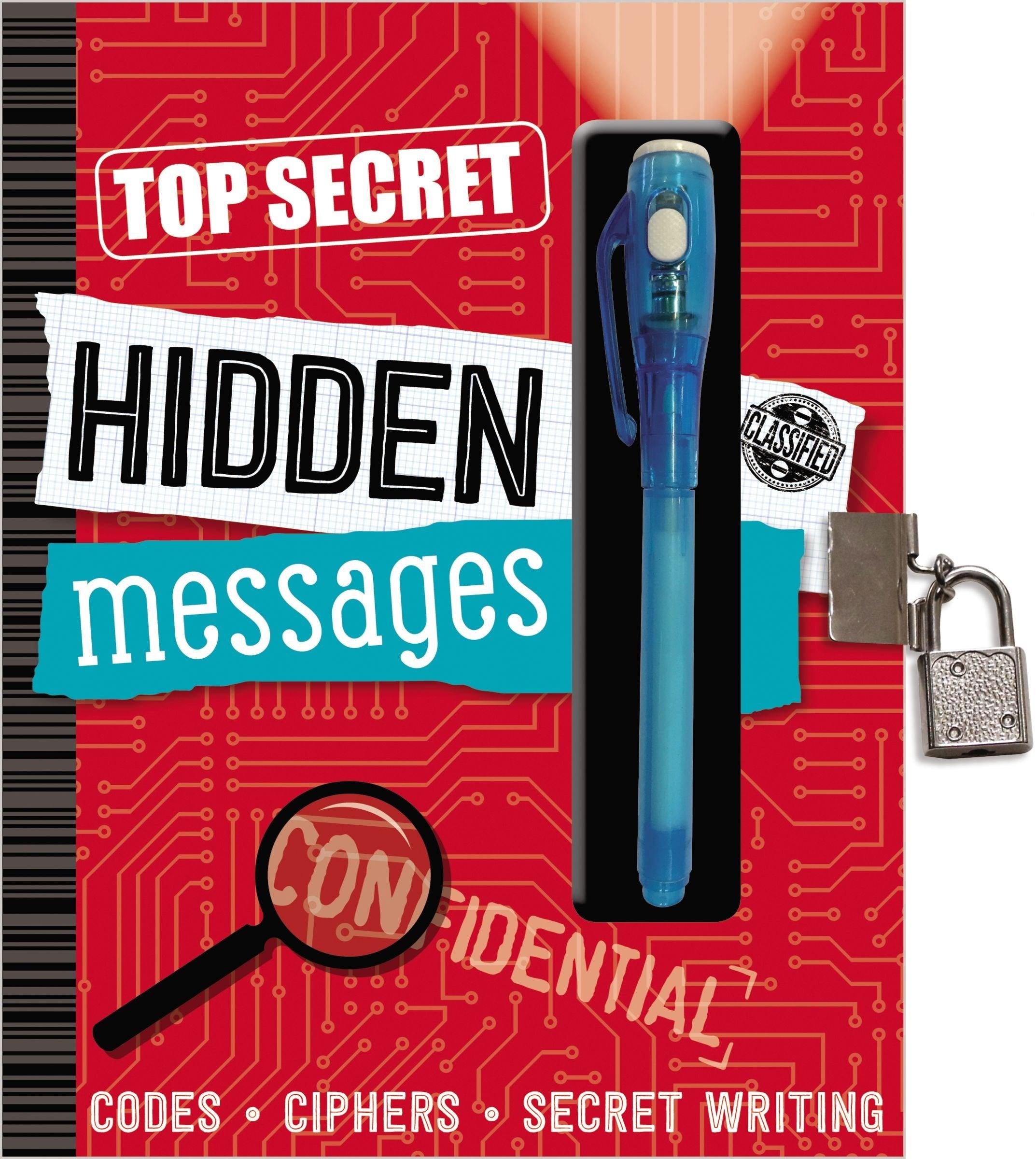Top Secret Hidden Messages - Spectrawide Bookstore