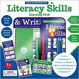 Help With Homework 7+ - Learning Pack - Literacy Skills - Spectrawide Bookstore