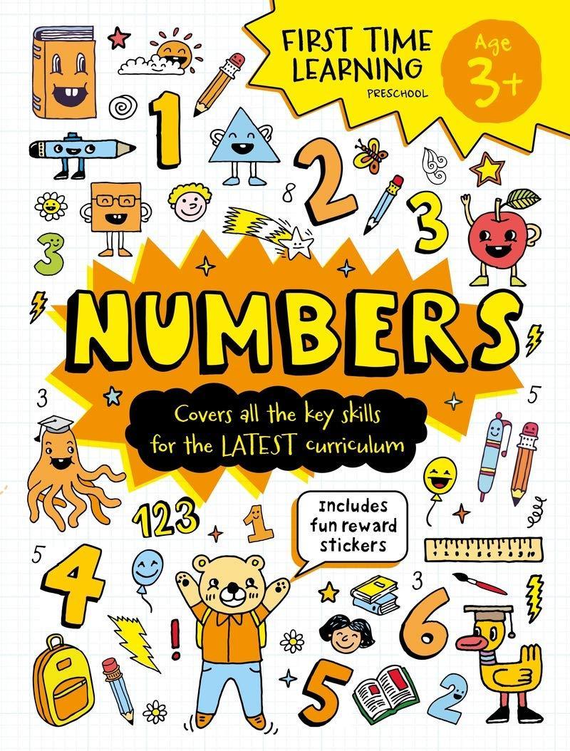 First Time Learning Numbers Age 3+ - Spectrawide Bookstore