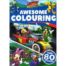 Disney Mickey and the Roadster Racers - Awesome Colouring - Spectrawide Bookstore