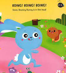 A Fluffy Woodland Adventure Full of Fun - Bouncy Bunny - Spectrawide Bookstore