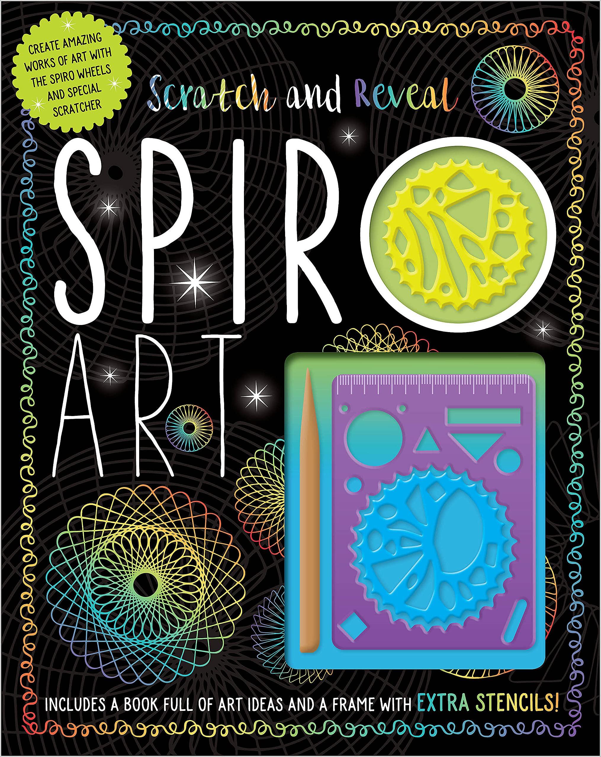 Scratch and Reveal - Spiro Art - Spectrawide Bookstore