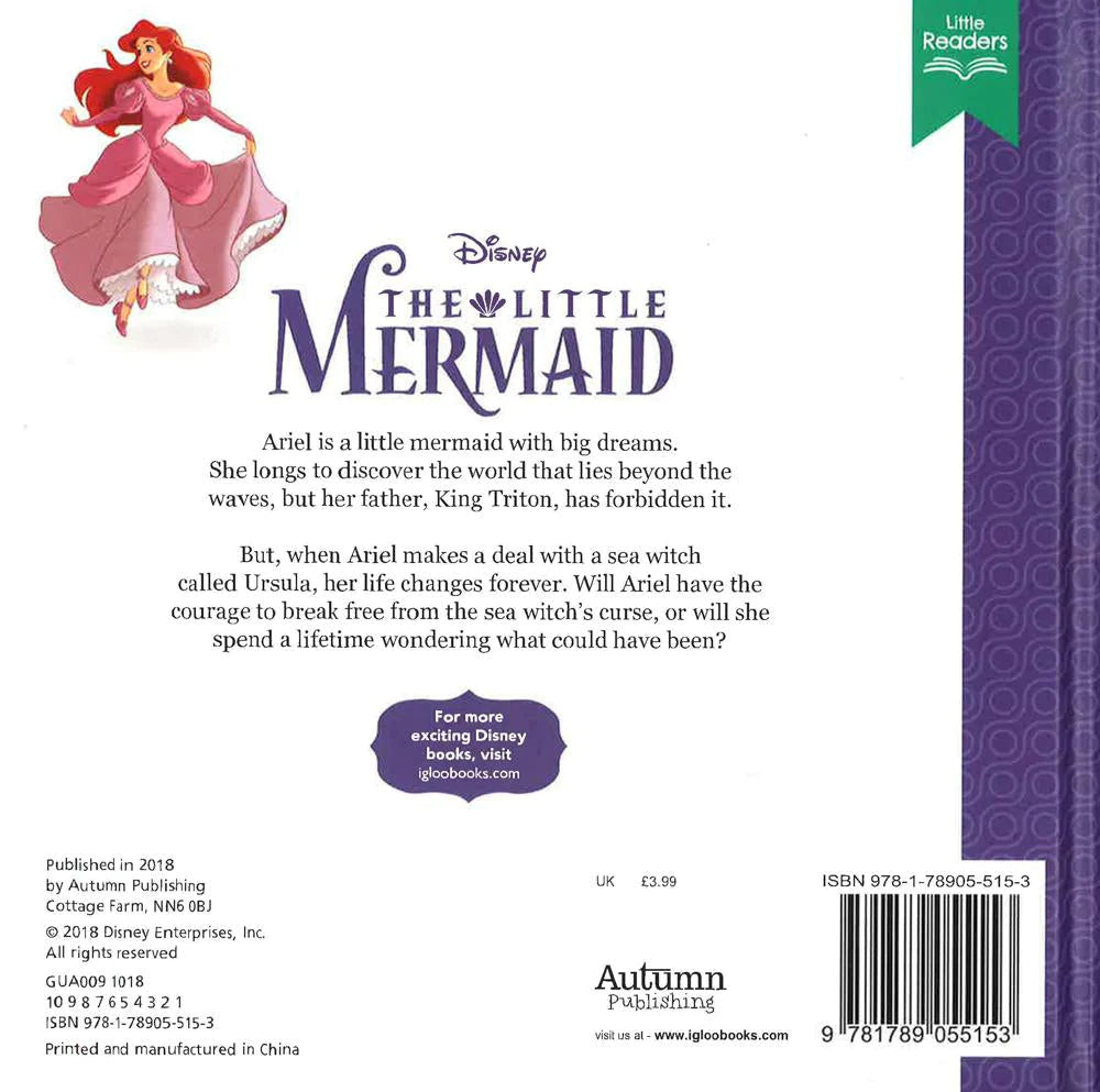 Little Readers Disney - The Little Mermaid - Spectrawide Bookstore