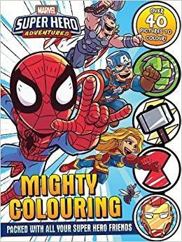 Marvel Super Hero Adventures-Mighty Colouring Packed With all Your Hero Friends - Spectrawide Bookstore