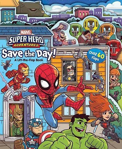 Marvel Super Hero Adventures - Save the Day! (Lift the Flaps Marvel) - Spectrawide Bookstore