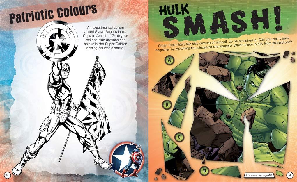 Marvel Avengers 1001 Stickers - Includes Giant Wall Sticker! - Spectrawide Bookstore