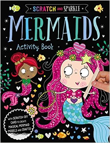 Scratch and Sparkle - MERMAIDS Activity Book - Spectrawide Bookstore