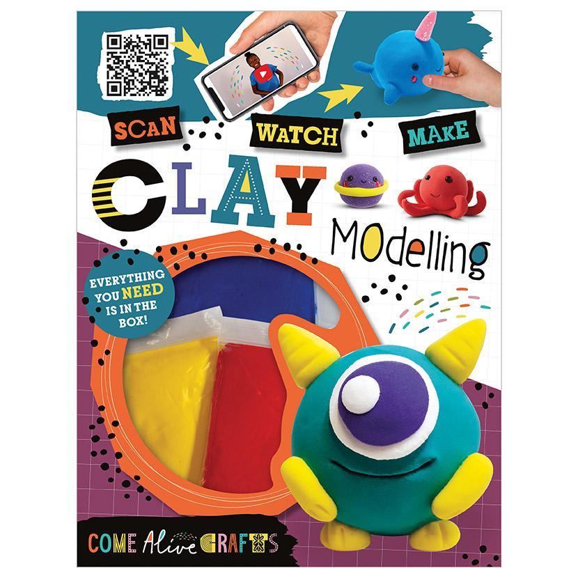 Come Alive Clay Modelling - Scan Watch Make Clay Modelling - Spectrawide Bookstore