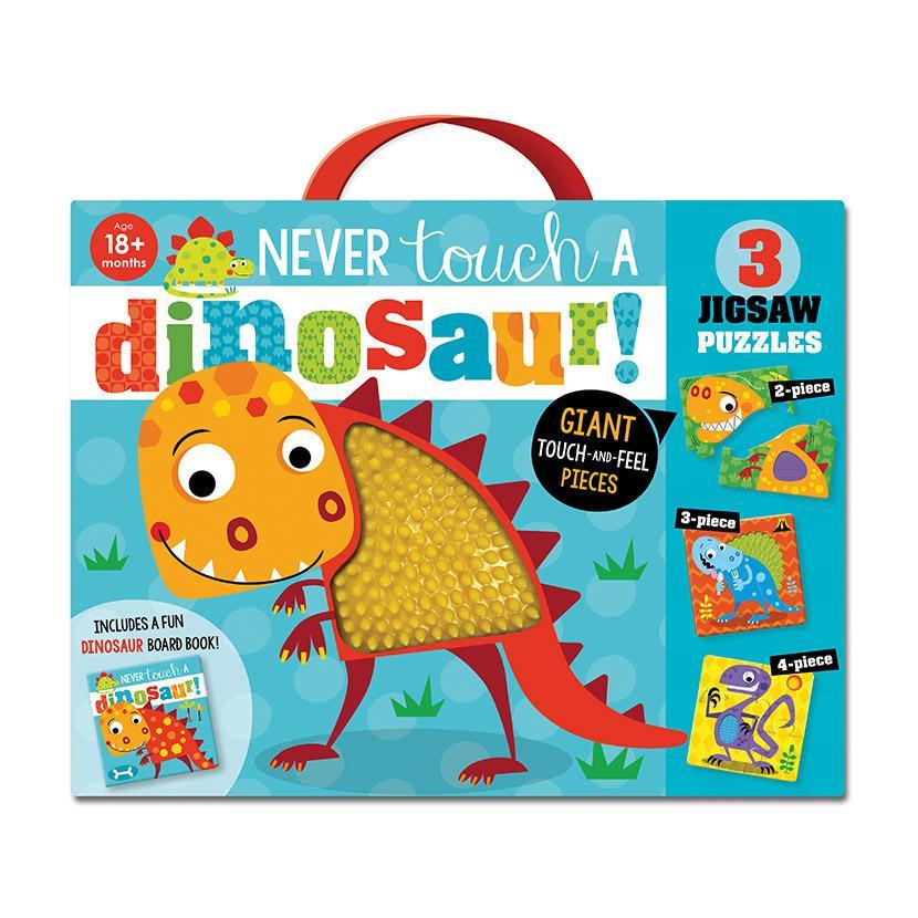 Never Touch a Dinosaur - Jigsaw Boxset (Book+3 Jigsaw puzzles) - Spectrawide Bookstore