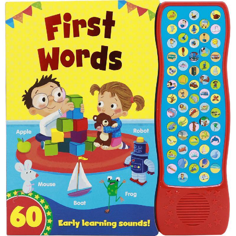First Words - Early Learning Sounds - 60 Sounds Included - Spectrawide Bookstore