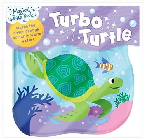 Magical Bath Book - Turbo Turtle - Spectrawide Bookstore