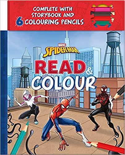 Marvel Spider-Man Read & Colour - Spectrawide Bookstore