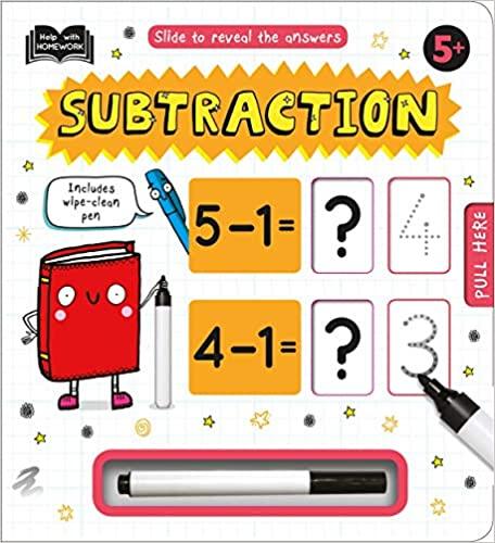 Help With Homework 5+ - Subtraction - Spectrawide Bookstore