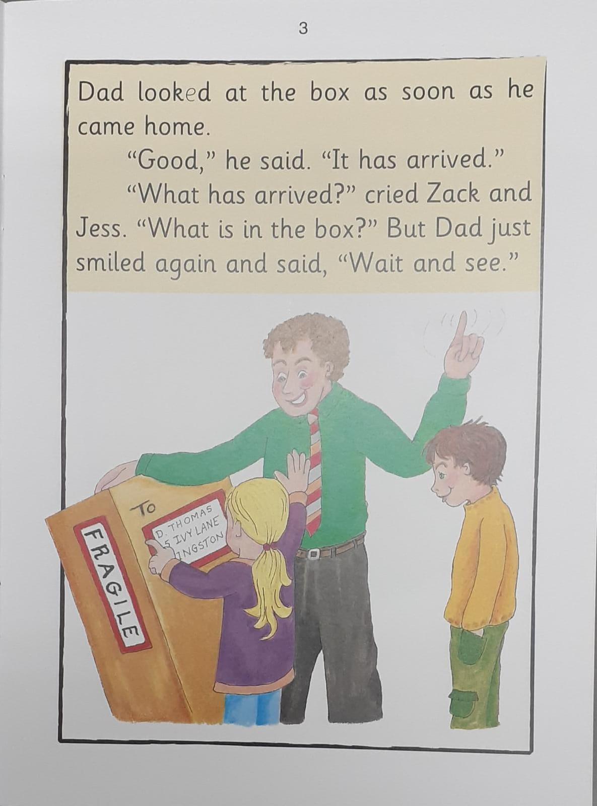 Jolly Phonics - Wait and See! (Inky Mouse & Friends) - Spectrawide Bookstore