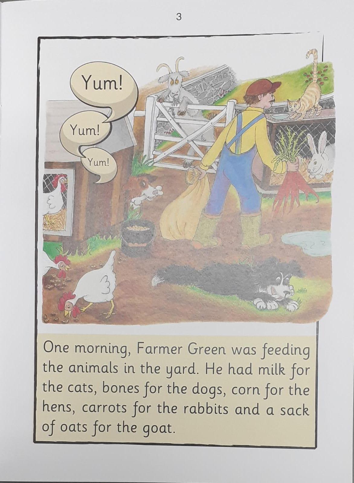 Jolly Phonics - The Bad-Tempered Goat (Inky Mouse & Friends) - Spectrawide Bookstore