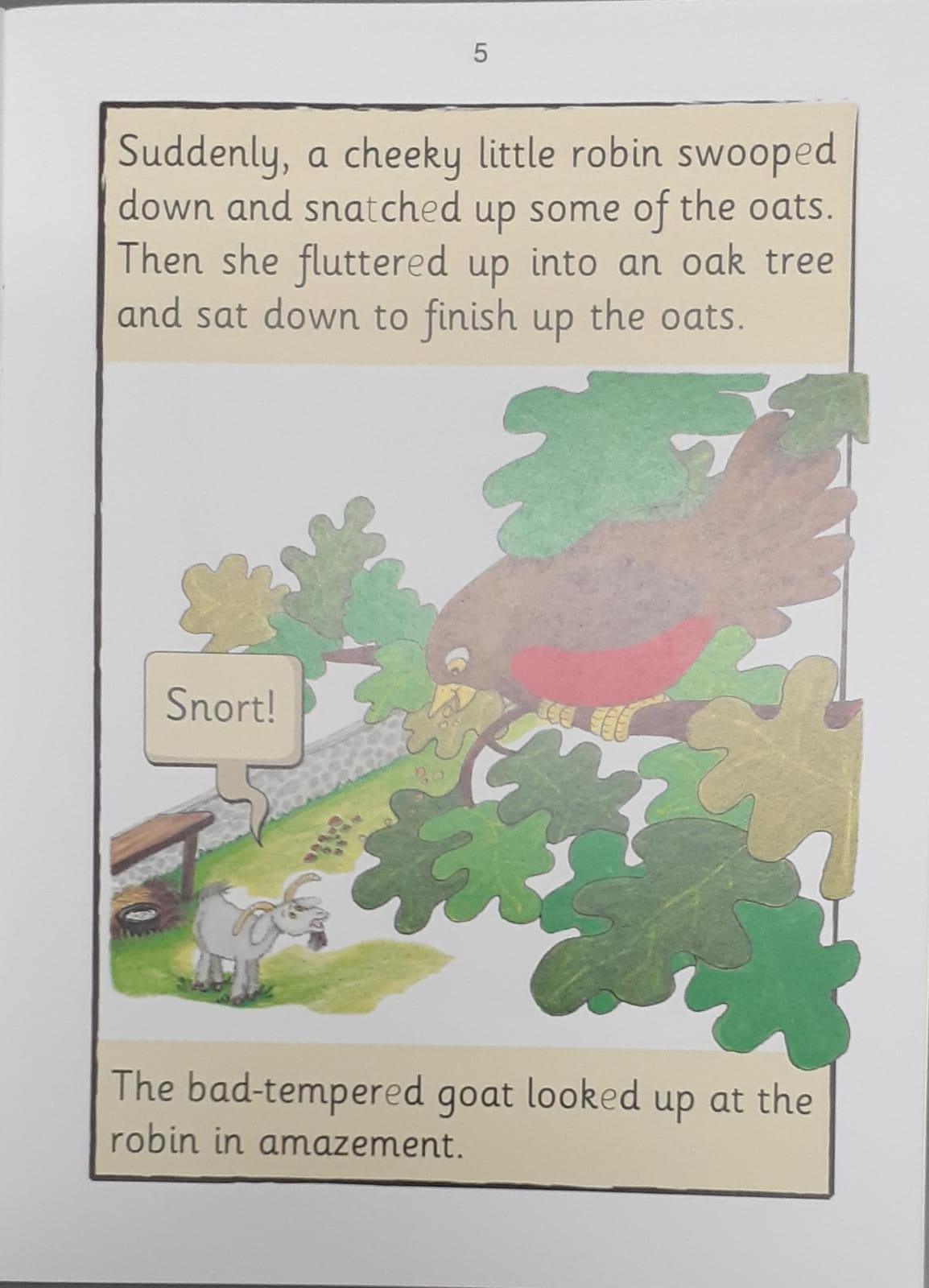 Jolly Phonics - The Bad-Tempered Goat (Inky Mouse & Friends) - Spectrawide Bookstore