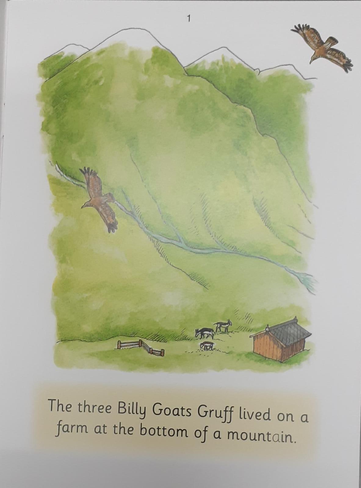 Jolly Phonics - The Three Billy Goats Gruff (General Friction) - Spectrawide Bookstore
