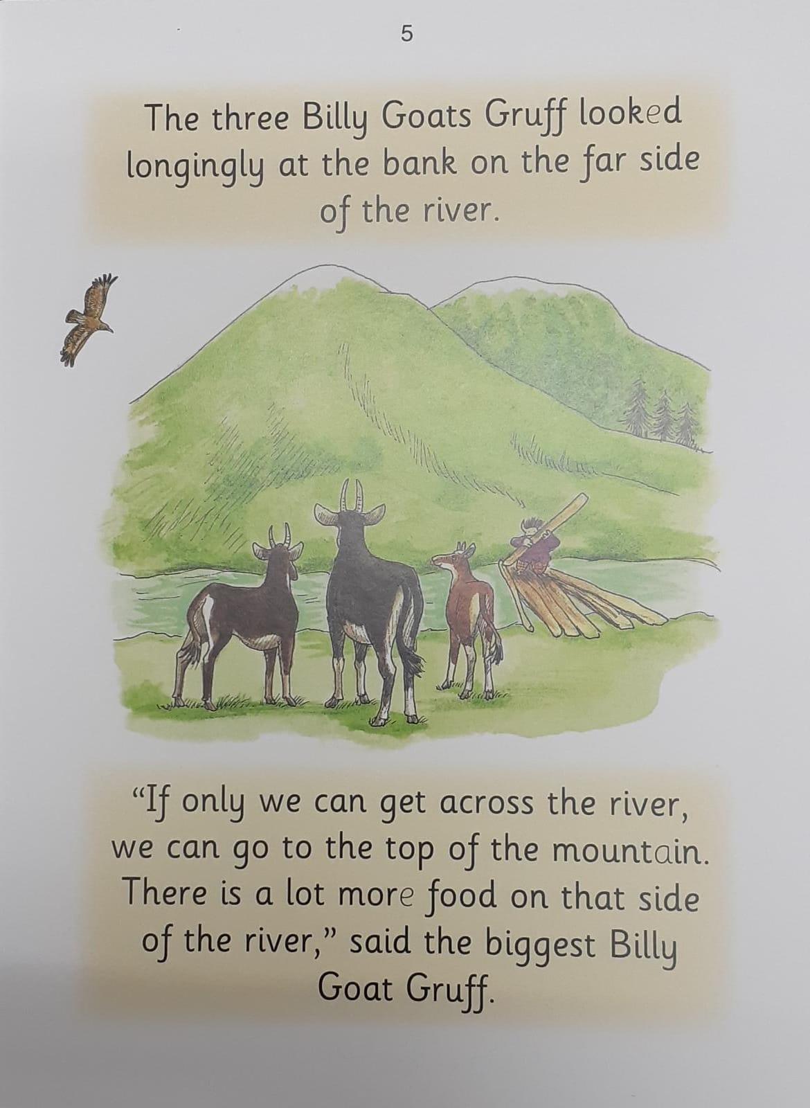 Jolly Phonics - The Three Billy Goats Gruff (General Friction) - Spectrawide Bookstore