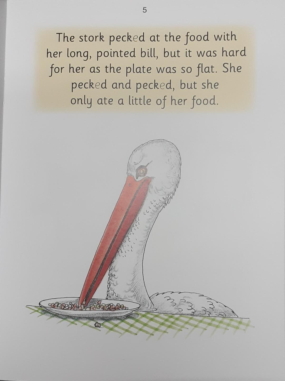 Jolly Phonics - The Fox and the Stork (General Friction) - Spectrawide Bookstore