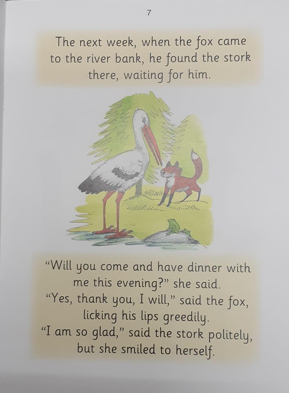 Jolly Phonics - The Fox and the Stork (General Friction) - Spectrawide Bookstore