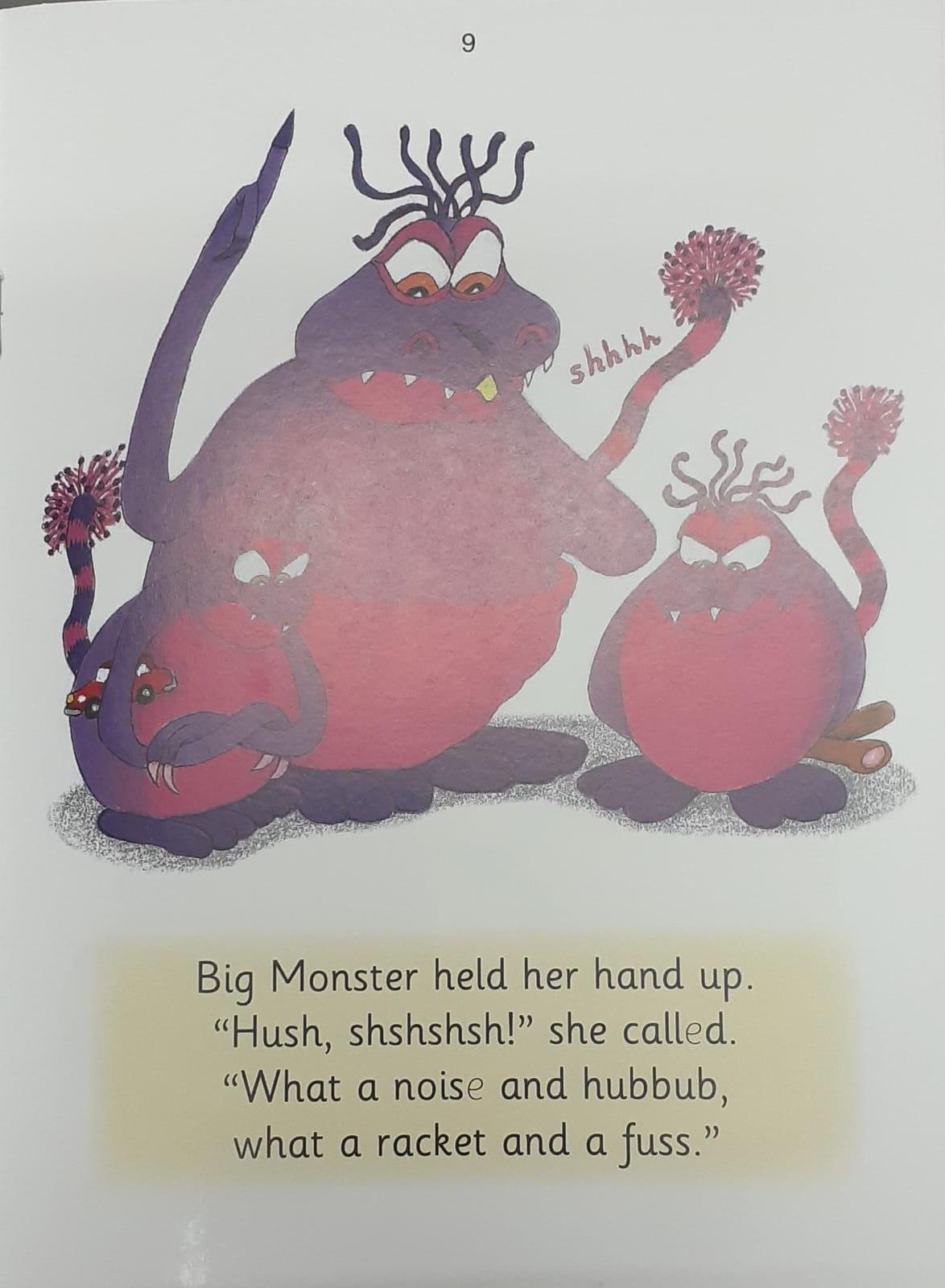 Jolly Phonics - Little Monster (General Friction) - Spectrawide Bookstore