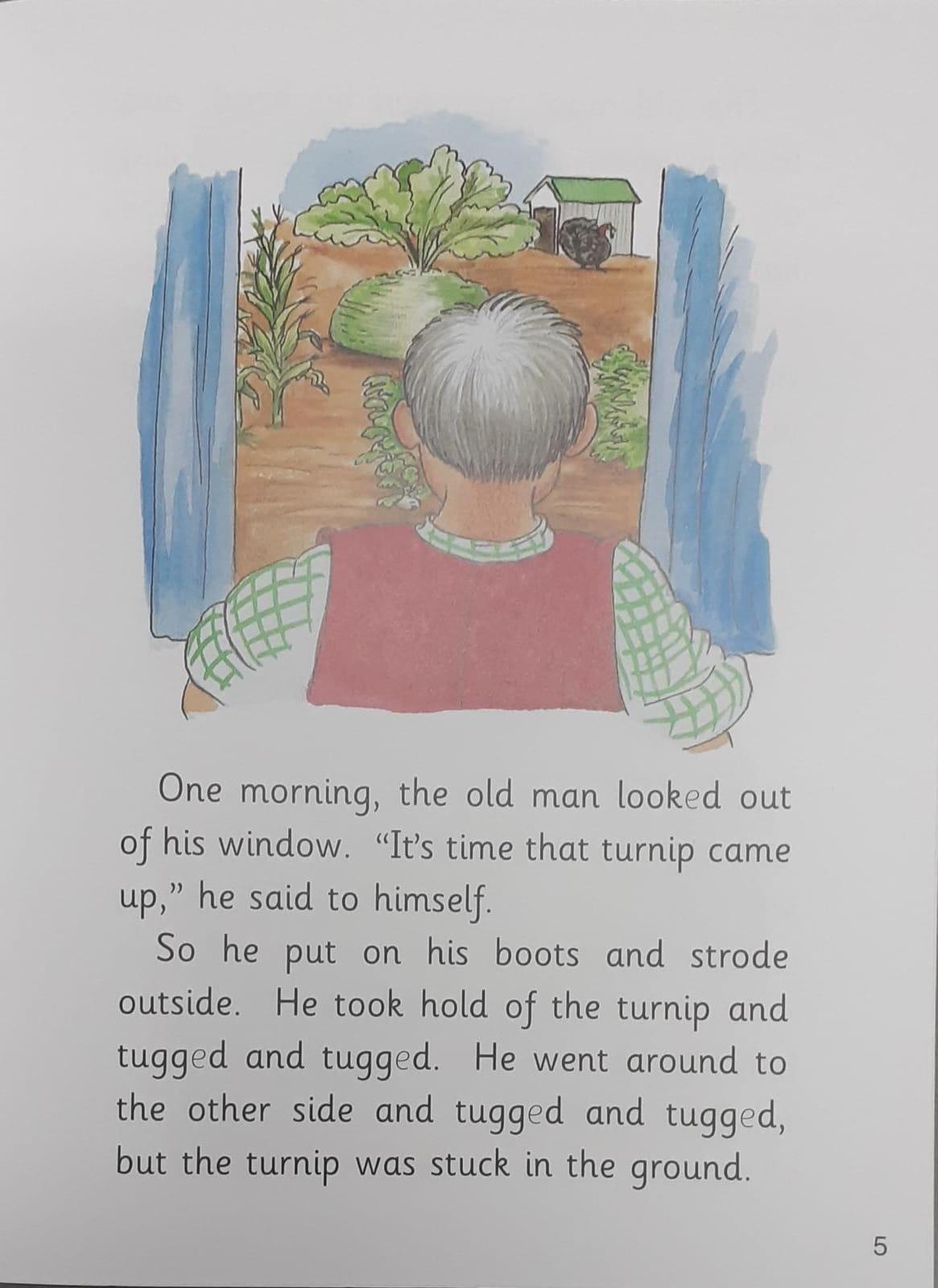 Jolly Phonics - The Enormous Turnip - Spectrawide Bookstore