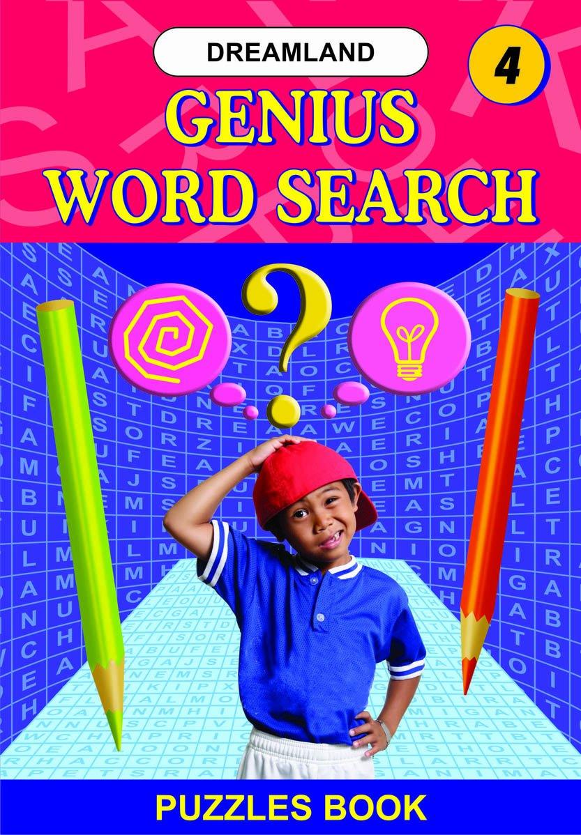 Dreamland's - Genius Word Search - Puzzle Book 4 - Spectrawide Bookstore