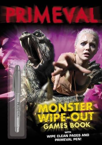 Primeval - Monster Wipe-Out Games Book with Wipe-Clean Pages and Primeval Pen - Spectrawide Bookstore
