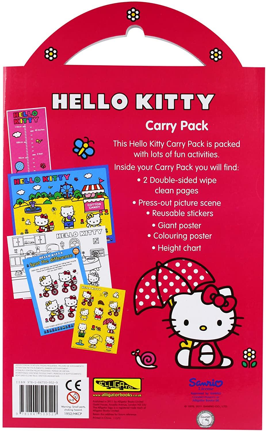 Hello kitty - Carry Pack - Packed with Lots of Fun Activities! - Spectrawide Bookstore